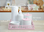 Kit Higiene Porcelana Bebê Maternidade Infantil Rosa Bebê Meninas Decoração - Imagem 1