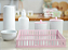 Kit Higiene Porcelana Bebê Maternidade Infantil Rosa Bebê Meninas Decoração - Imagem 2