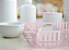 Kit Higiene Porcelana Bebê Maternidade Infantil Rosa Bebê Meninas Decoração - Imagem 4
