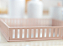 Kit Higiene Cuidados Bebê Decoração Infantil Quarto Meninas Rosê Potes Porcelana - Imagem 2