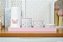Kit Higiene Porcelana Bebê Maternidade K174 Rosa Tema Borboleta Jardim Encantado Quarto Meninas - Imagem 6