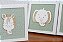Kit 04 Quadros Bebê Maternidade Decoração Infantil Leão Tema Safari Quarto Infantil Bebê Meninos - Imagem 12