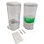 Dispensador de sabão e álcool gel em acrílico Transparente 500ML - Imagem 1