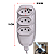 Extensão Elétrica com 10, 5, 3 e 2 Metros de Cabo 3 Furos e 2 Pinos 10A - Imagem 5