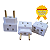 Adaptador 10A e 20A Bob Esponja New Branco 2200w - Imagem 1
