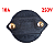 Bocal de Lampada E27 C/Pino Bipolar Preto - Imagem 3