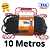 Extensão Hard 20A de 20, 10, 5 e 3 metros de cabo Tripolar Preto da Fiolux - Imagem 10