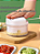 Mini Triturador Manual 170ML Branco P Cozinha Uso Doméstico - Imagem 8