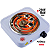 Fogareiro Elétrico 1000W Cooktop 1Boca Portátil 2 Modelos 220v e 110v - Imagem 1