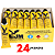 24 Unidades Cola Cimento Remendo A Frio Unium Pneu Câmara Bike 15gr - Imagem 1
