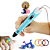 Caneta 3d pen-2 charbs azul - Imagem 2