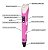 Caneta 3d pen-2 charbs rosa - Imagem 3