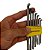 Jogo Kit De Chave Torx Tipo L 7 Peças Com Furo Profissional - Imagem 5