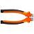 Alicate Universal Aço Carbono 8'' Bicolor Profissional Eda - Imagem 3