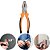Alicate Universal Aço Carbono 8'' Bicolor Profissional Eda - Imagem 2