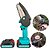 Mini Moto Serra Elétrica 2 Baterias 24v Portátil Eletroserra - Imagem 3