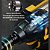 Chave De Impacto Bateria 38v Brushless ProfissionaL 1/2Pol - Imagem 6