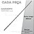 Broca Videa Extralonga 8x400mm Concreto Parede Htom - Imagem 2