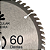 Lâmina De Serra Circular 185mm 7-1/4 Para Madeira 60 Dentes - Imagem 4