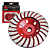Rebolo Disco Diamantado 100mm Rosca M14 P/ Esmerilhadeira - Imagem 1