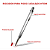 Riscador Para Pisos e azulejos Tipo Caneta 145mm - Htom - Imagem 2
