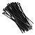 Pacote Com 100 Abracadeira Nylon Enforca Gato 200x 4,8 Preto - Imagem 1