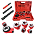 Kit Tarraxa Manual Cano Tubo 1/2 A 2 Pol. Bspt Profissional - Imagem 1