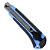 Estilete profissional emborrachado c/ trava 18mm Rayco - Imagem 1