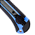 Estilete profissional emborrachado c/ trava 18mm Rayco - Imagem 3