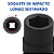 Soquete De Impacto Sextavado Longo 3/4 24mm Profissional Eda - Imagem 3