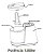 Processador De Alimentos Elétrico 500ml 1200w C/2 Lâminas - Imagem 5