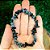 PULSEIRA DE OBSIDIANA FLOCO DE NEVE - Imagem 2