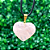 PINGENTE DE CORAÇÃO QUARTZO ROSA – Amor Incondicional e Cura Emocional - Imagem 1