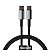 Cabo Tipo C Para Tipo C Baseus Tungsten Gold 100W 1M - Imagem 1