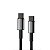 Cabo Tipo C Para Tipo C Baseus Tungsten Gold 100W 1M - Imagem 3
