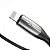 Cabo Lightning Baseus Horizontal com Luz Indicadora 2.4A 1m - Imagem 2