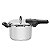 Panela de Pressão Tramontina Brava Aço Inox Fundo Triplo 20 cm 4,5 L - Imagem 1