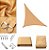 Tela Triangular Sombralux 3x3x4 m + Kit de Instalação - Imagem 7