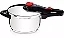Panela De Pressão Inox 4.5l Fundo Triplo Aço Inox Tramontina - Imagem 1