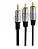 Cabo Auxiliar P2 Estereo X 2rca Blindado Profissional 2m - Imagem 6
