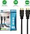 Cabo Hdmi 2.0 4K Hdr 19P 2M Pix Gold, Preto - Imagem 4