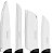 JOGO FACAS INOX 9PC PLENUS PRETO - Imagem 2