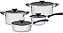 Jogo de Panelas Fundo Triplo Tramontina Solar Ceramic Inox - Imagem 1