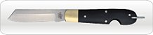 Canivete Zebu 638 Z2 Grande Inox Preto Com Bainha de Couro - Imagem 10