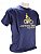 Camiseta 100% Algodão Johnnie Biker - Azul Marinho - Imagem 5