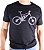 Camiseta 100% Algodão Bike Words - Preto - Imagem 1