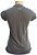 FEMININA Camiseta 100% Algodão GPS Biker - Cinza Mescla Escuro - Imagem 4