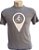 Camiseta 100% Algodão GPS Biker - Cinza Mescla Escuro - Imagem 1