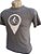Camiseta 100% Algodão GPS Biker - Cinza Mescla Escuro - Imagem 2