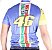 Camisa de Ciclismo Rossi Race 46 - Azul - Imagem 4